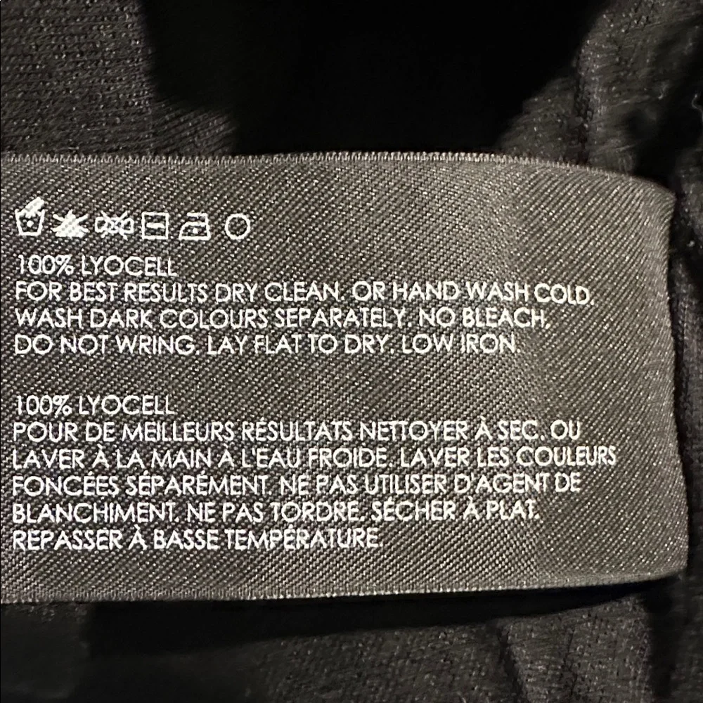 Club Monaco Black Y2K Halter Backless Wrap Dress size xs - Picture 8 of 8